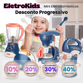 Kit 7x Mini Eletrodomésticos Infantil EletroKids