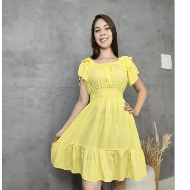 Vestido Lindo Na Moda Viscolinho de Lastek