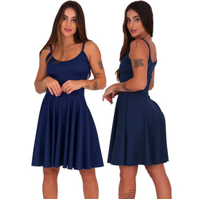 Vestido Feminino Godê Ribana