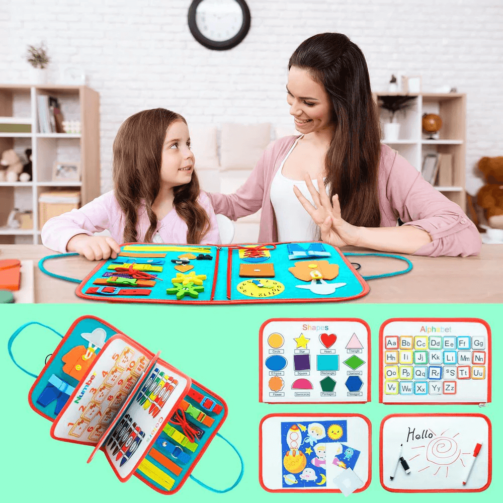 Maleta Sensorial Brinquedo Educativo Montessori