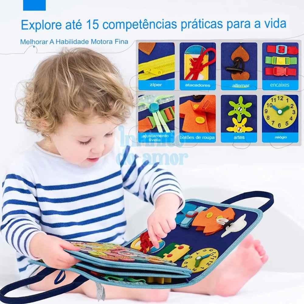 Maleta Sensorial Montessori Versão Natureza