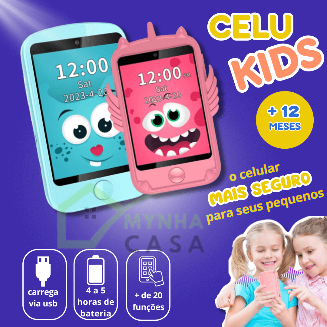 CeluKids - O melhor celular para as crianças