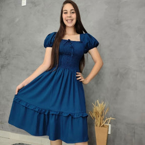 Vestido Lindo Na Moda Viscolinho de Lastek